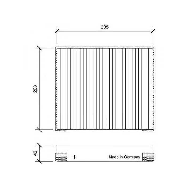 INNENRAUMFILTER  HYUNDAI  