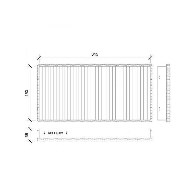 INNENRAUMFILTER  PORSCHE  