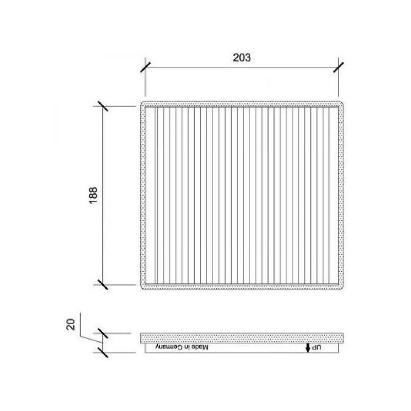 INNENRAUMFILTER  CHEVROLET