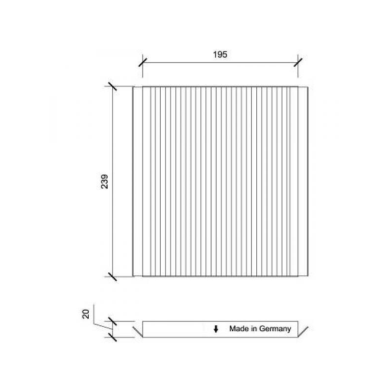 INNENRAUMFILTER  HYUNDAI  