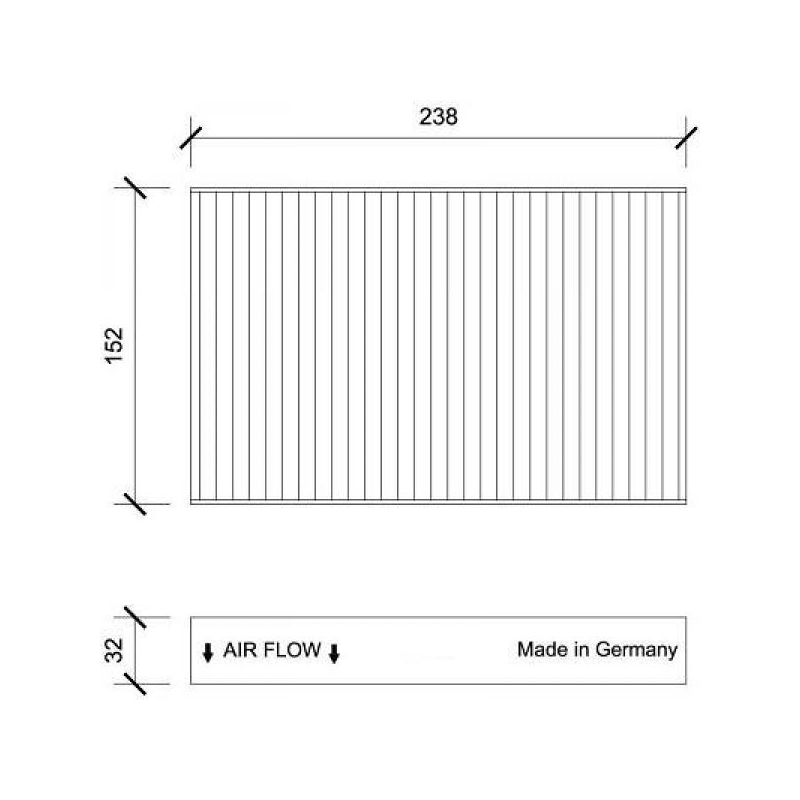 INNENRAUMFILTER  NISSAN   