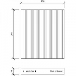 INNENRAUMFILTER  HYUNDAI  
