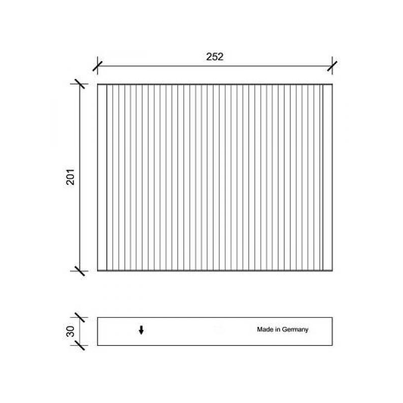 INNENRAUMFILTER  HYUNDAI  
