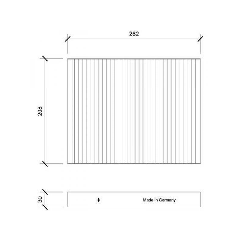 INNENRAUMFILTER  HYUNDAI  