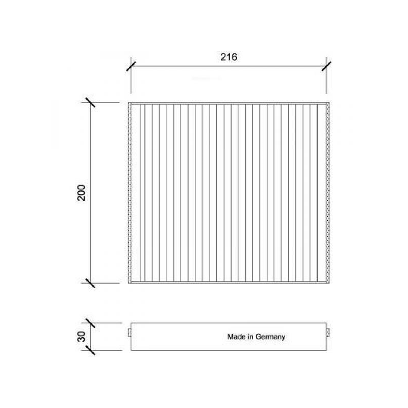 INNENRAUMFILTER  SUBARU   