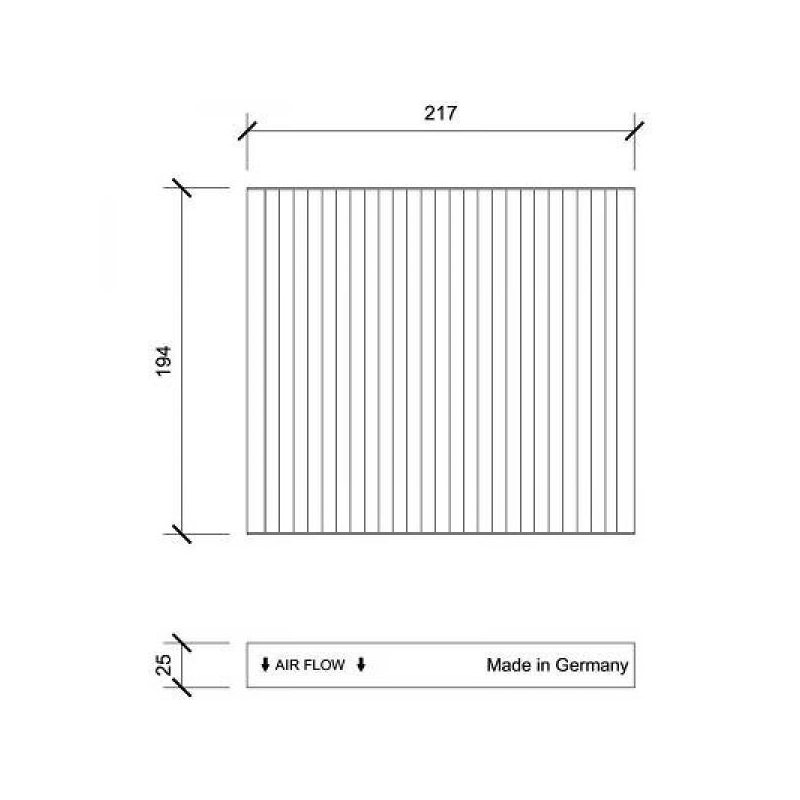 INNENRAUMFILTER  FIAT     