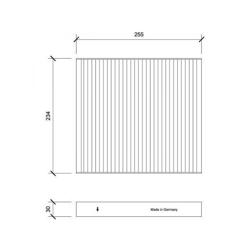 INNENRAUMFILTER  AUDI     
