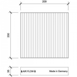 INNENRAUMFILTER  DACIA    