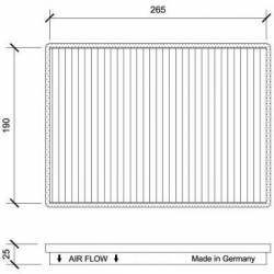 INNENRAUMFILTER  CHEVROLET