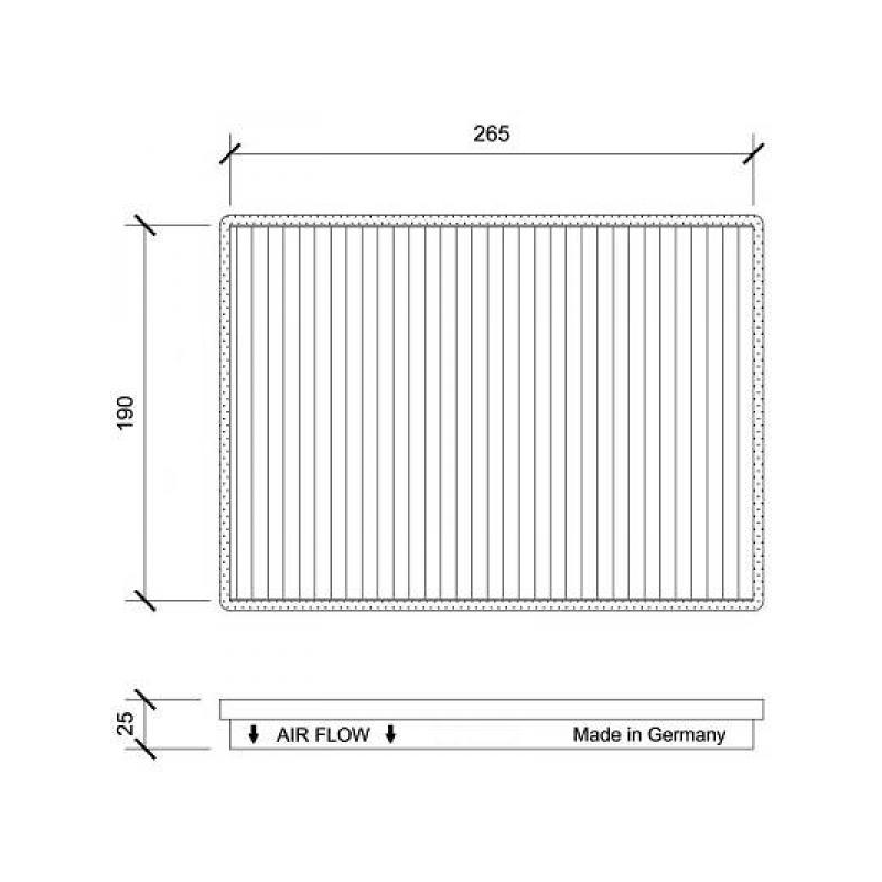 INNENRAUMFILTER  CHEVROLET