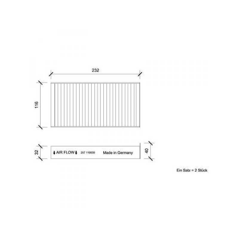 INNENRAUMFILTER  BMW      