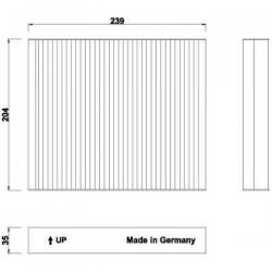 INNENRAUMFILTER  OPEL     