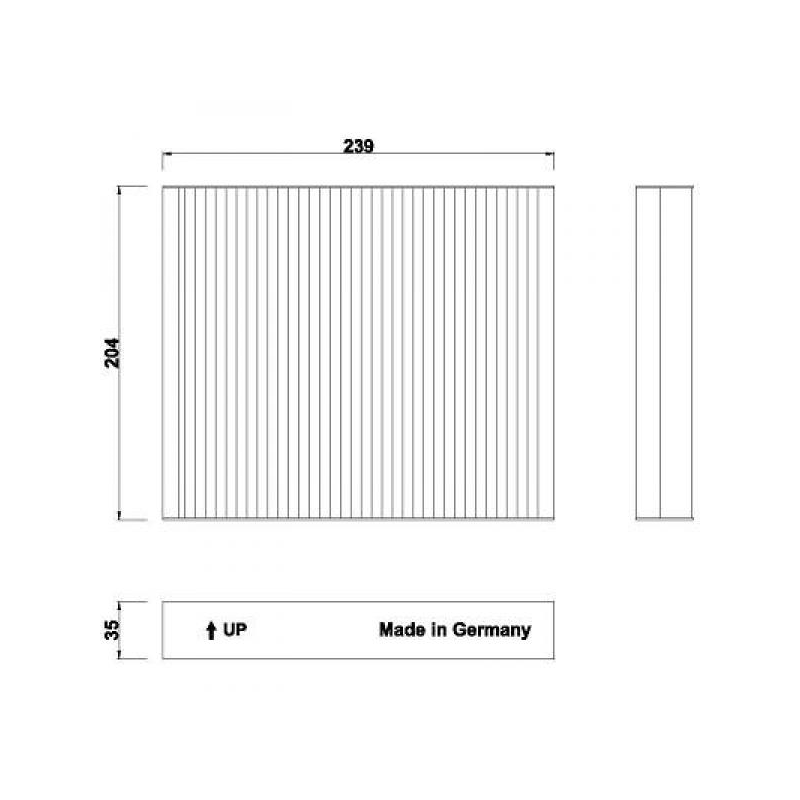 INNENRAUMFILTER  OPEL     