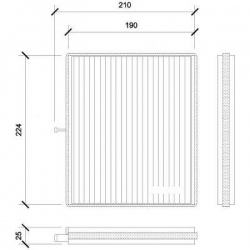INNENRAUMFILTER  CHEVROLET