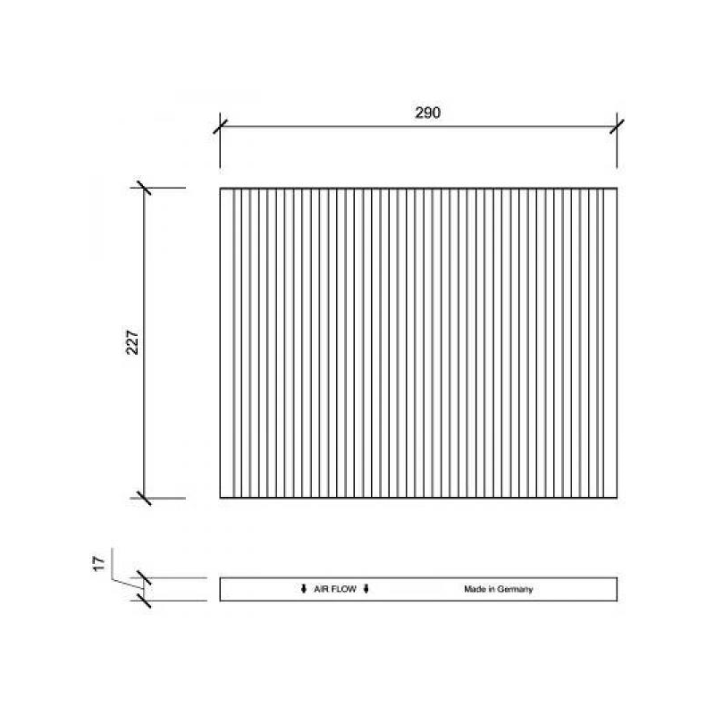 INNENRAUMFILTER  OPEL     
