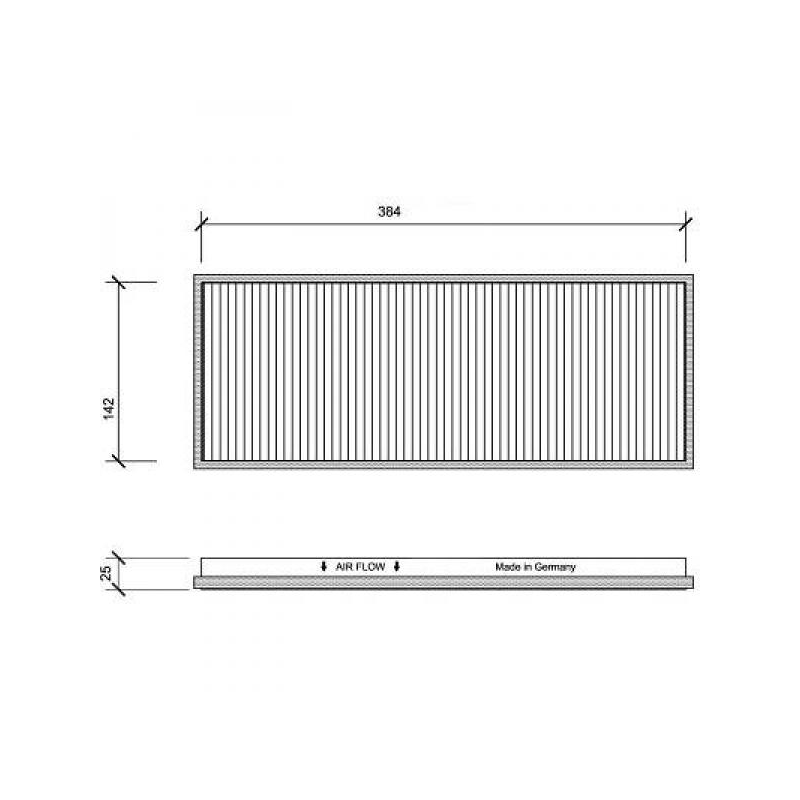 INNENRAUMFILTER  AUDI     