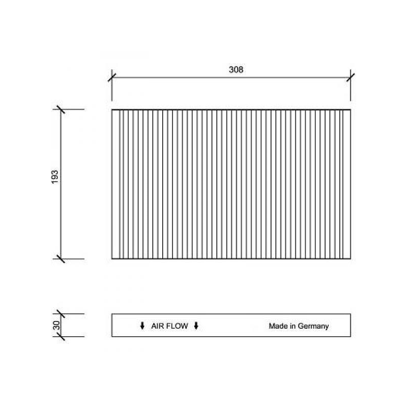 INNENRAUMFILTER  AUDI     