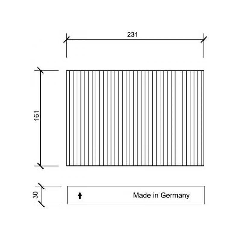 INNENRAUMFILTER  DACIA    