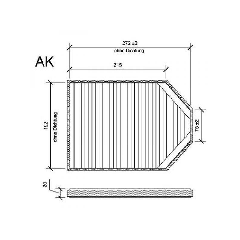 INNENRAUMFILTER  AUDI     