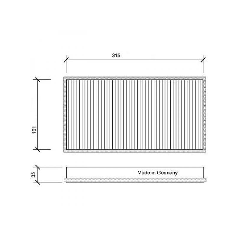 INNENRAUMFILTER  PEUGEOT  