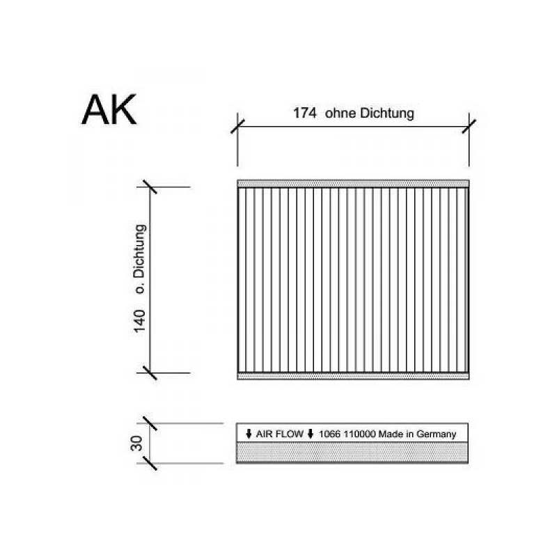 INNENRAUMFILTER  ALFA ROME