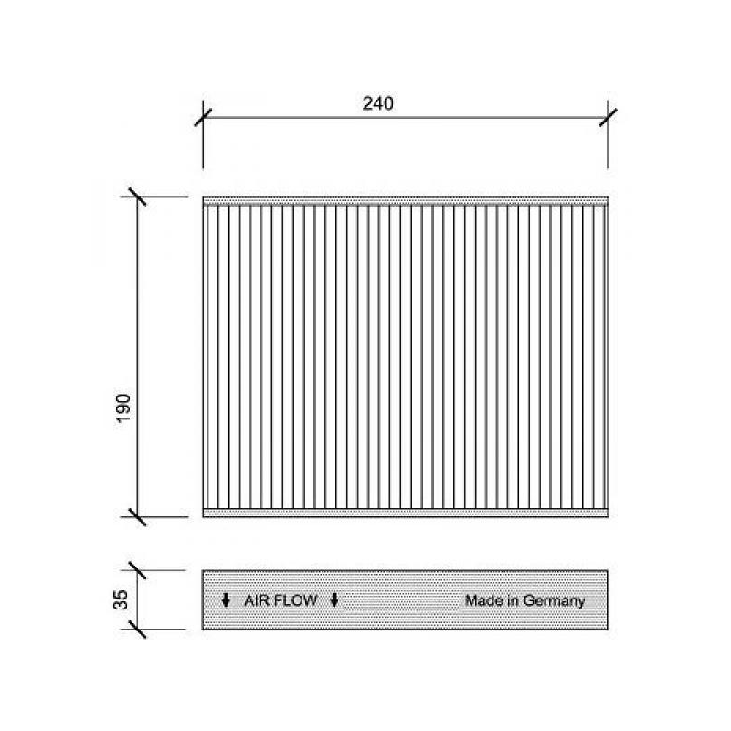 INNENRAUMFILTER  FORD     