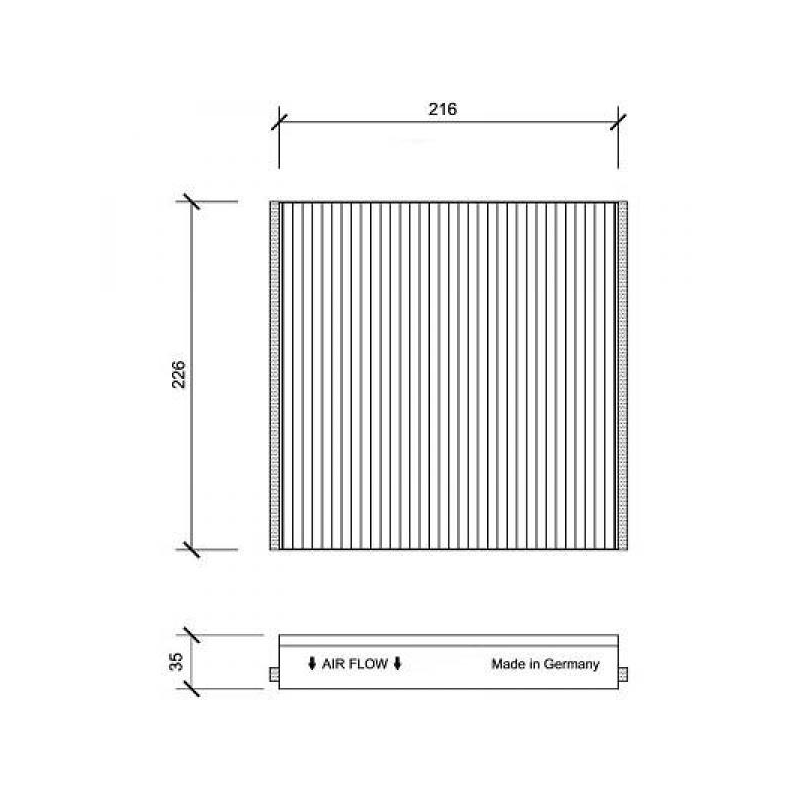 INNENRAUMFILTER  CITROEN  