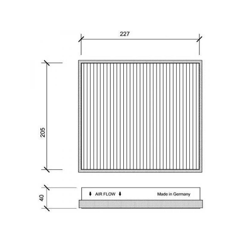 INNENRAUMFILTER  MERCEDES 