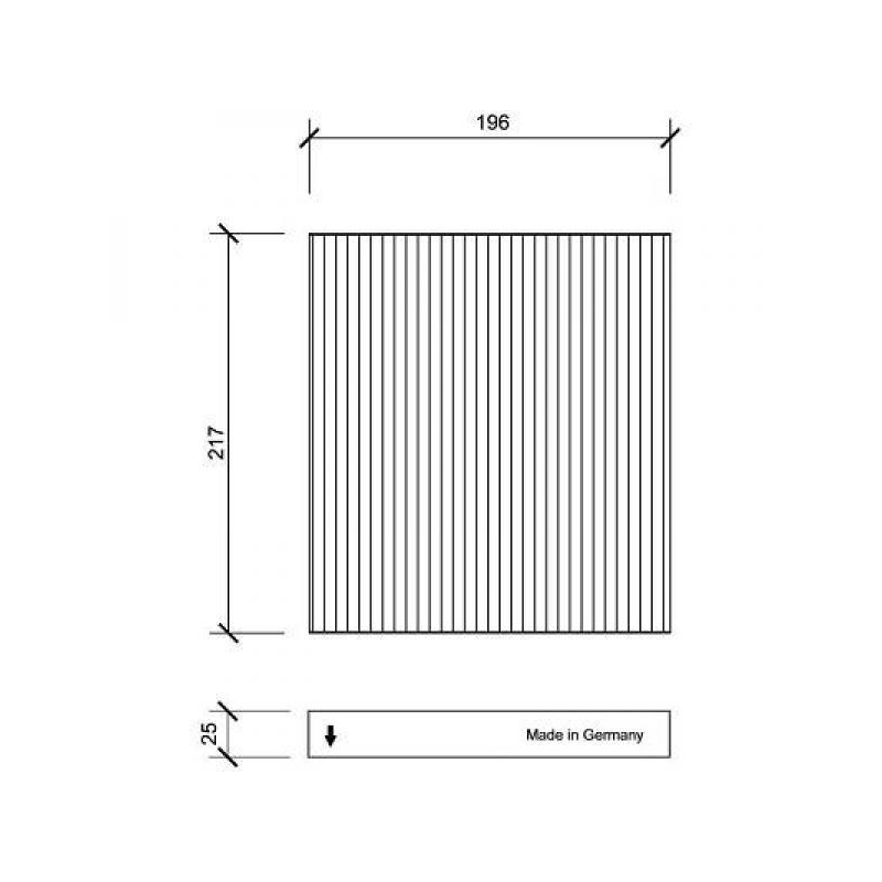 INNENRAUMFILTER  MAZDA    