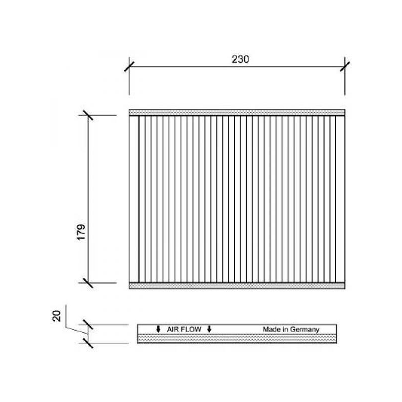 INNENRAUMFILTER  FIAT     