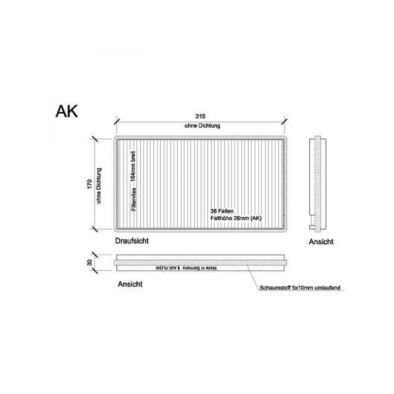 INNENRAUMFILTER  BMW      