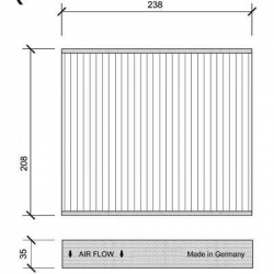 INNENRAUMFILTER  FORD     