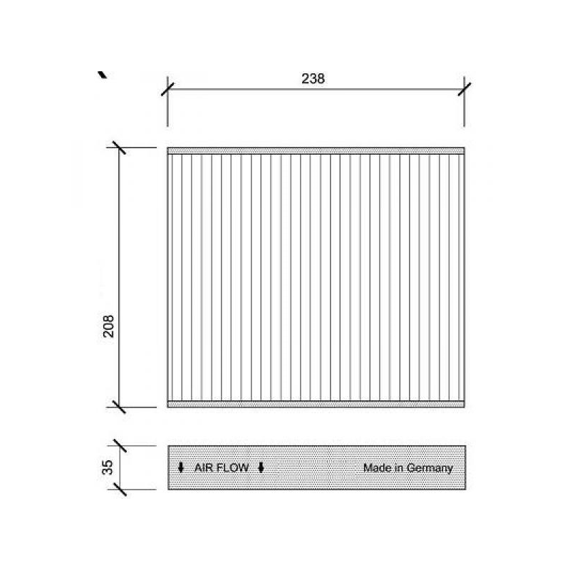 INNENRAUMFILTER  FORD     