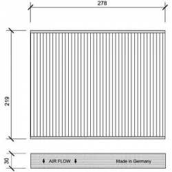 INNENRAUMFILTER   AUDI/VW,