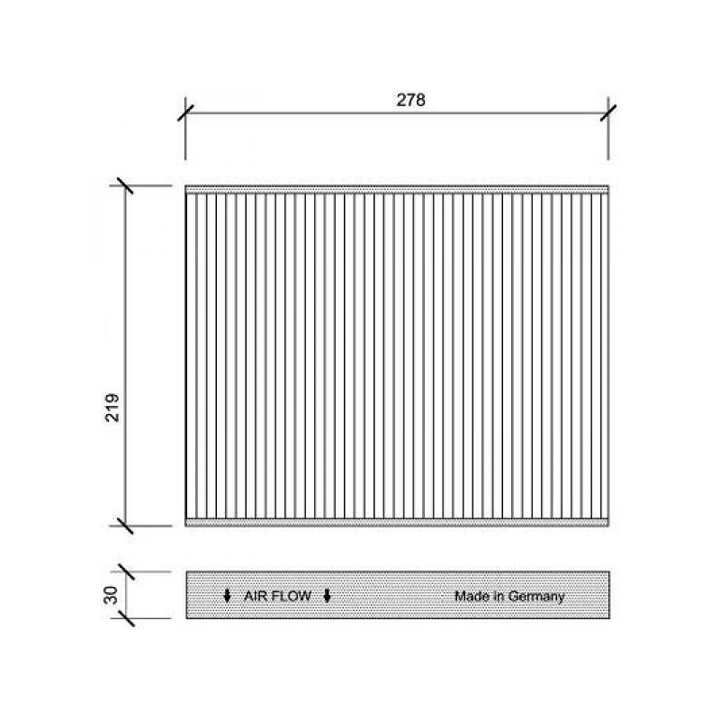 INNENRAUMFILTER   AUDI/VW,