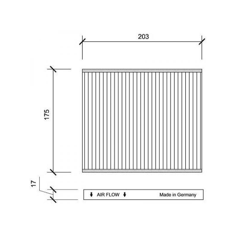 INNENRAUMFILTER  FIAT     