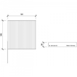 INNENRAUMFILTER  DACIA    