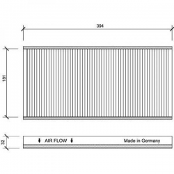 INNENRAUMFILTER  MERCEDES 