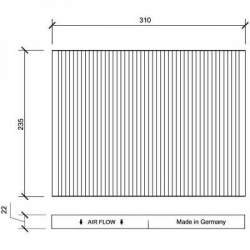 INNENRAUMFILTER  CHRYSLER 