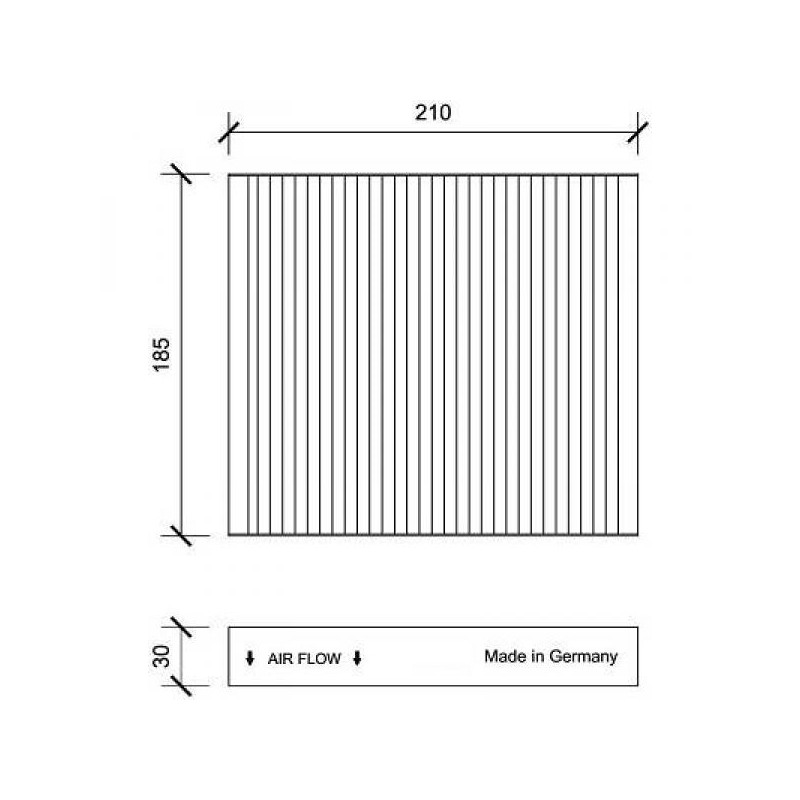 INNENRAUMFILTER  SUBARU   