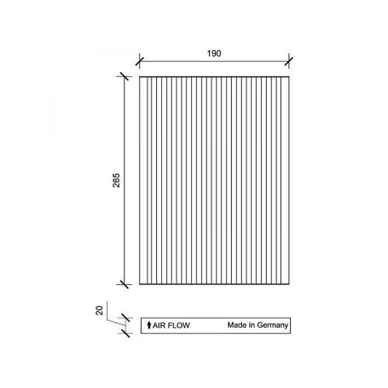 INNENRAUMFILTER  NISSAN   