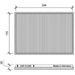 INNENRAUMFILTER  HYUNDAI  