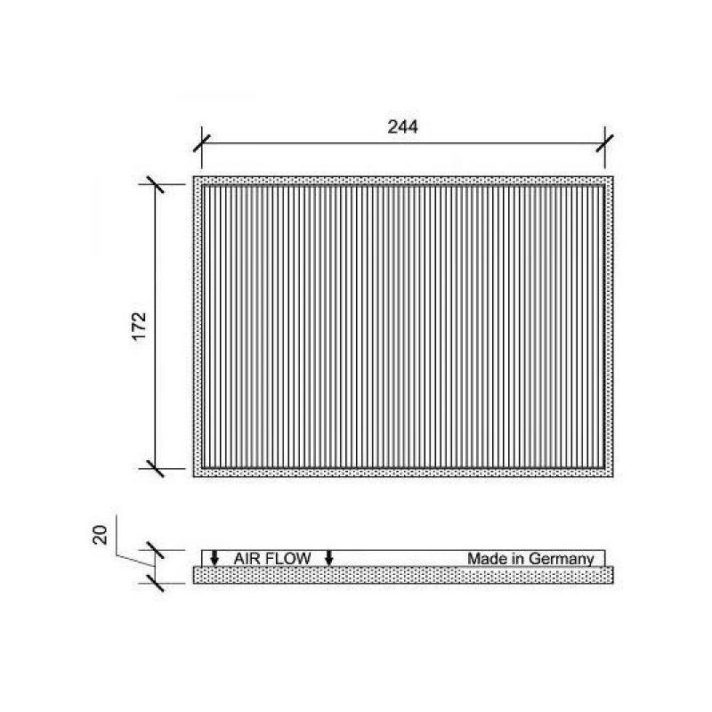 INNENRAUMFILTER  HYUNDAI  