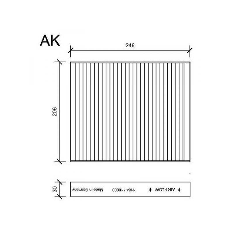INNENRAUMFILTER  BMW      