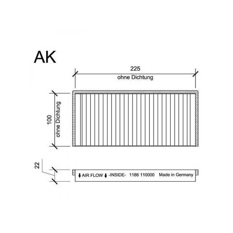 INNENRAUMFILTER  MAZDA    