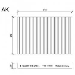 INNENRAUMFILTER  CHRYSLER 