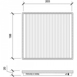INNENRAUMFILTER  CHEVROLET