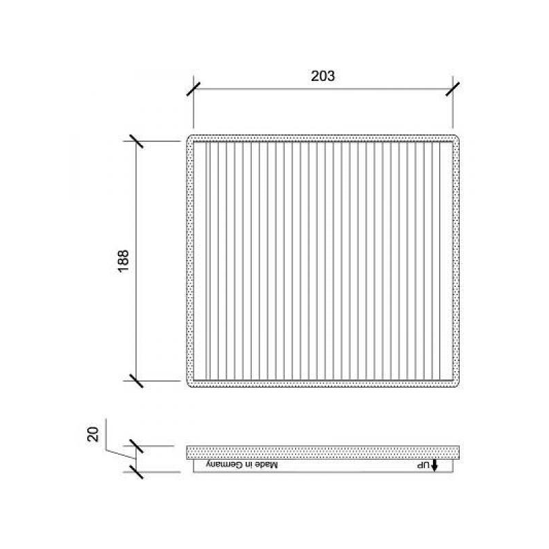 INNENRAUMFILTER  CHEVROLET