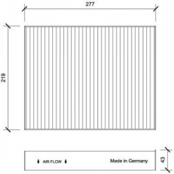 INNENRAUMFILTER  PORSCHE  