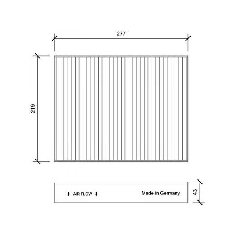 INNENRAUMFILTER  PORSCHE  